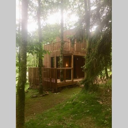 Adorable Cabane Dans Un Espace Boise Saint-Junien Luaran gambar